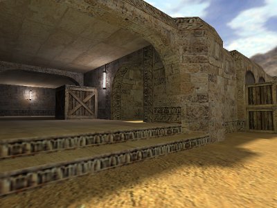 Rejected underpass staircase