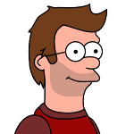 I have an outline in real life, too. Groening-esque avatar