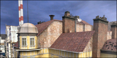 In a perfect world, these buildings would be in a perfectly straight line&mldr;